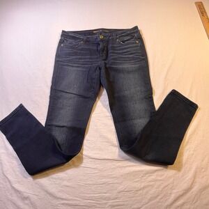 Michael Kors Skinny Jeans Dark Wash Women's Size 6P MKWF1326